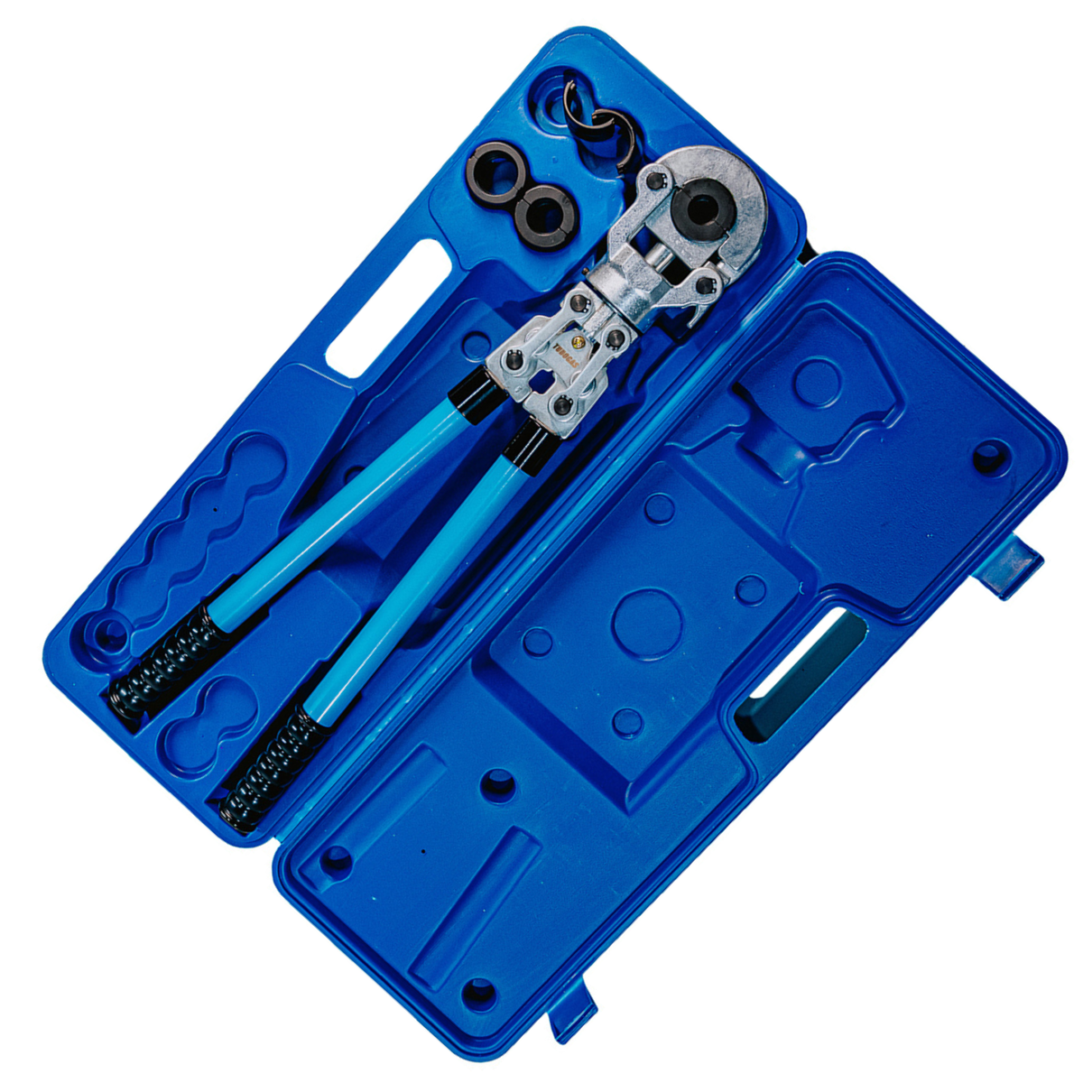 Kit Alicate Prensa Tubo Pex 16/20/26/32mm + Escareador 16/20/26mm