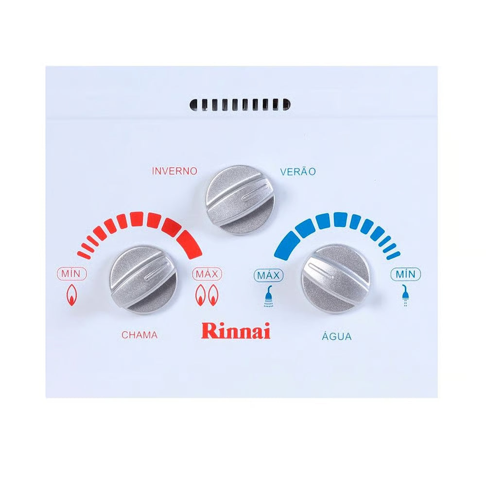 Aquecedor a Gas Reu-600 Fe 7l Gn 220v Rinnai
