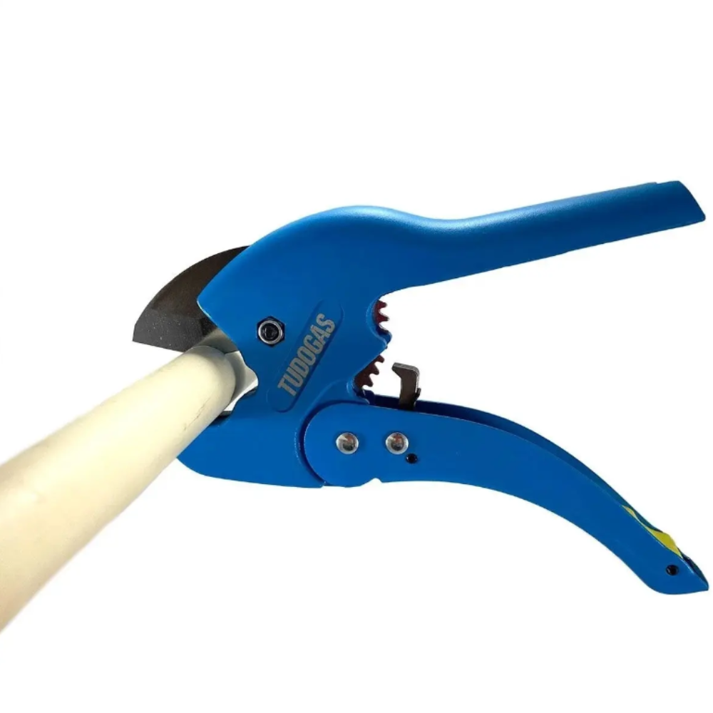 Tesoura Corta Tubo Pex e Pvc de 16mm a 42mm Blue Tudogás