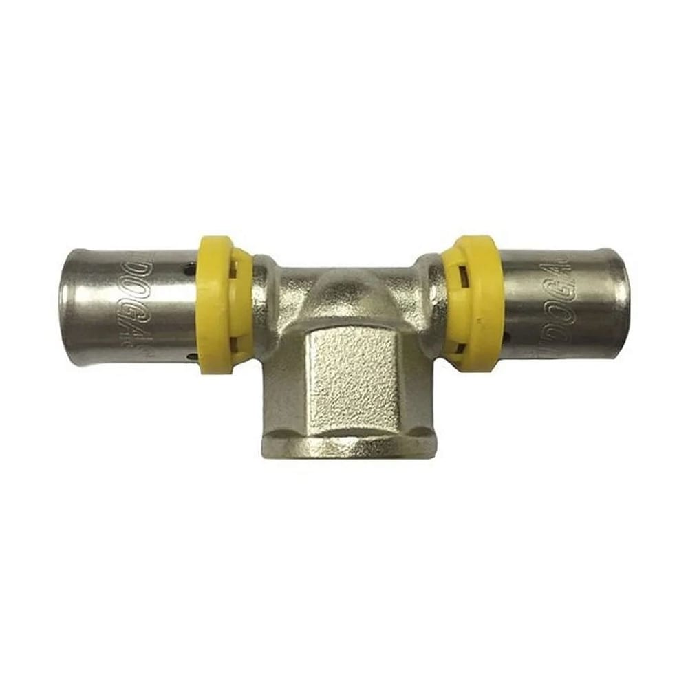 Kit 10 Un Tee F 16 X 1/2 X 16 Tudogas