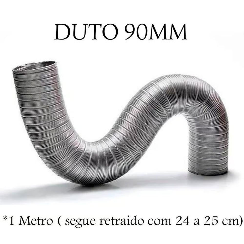 Duto Chamine 90 Mm Westaflex
