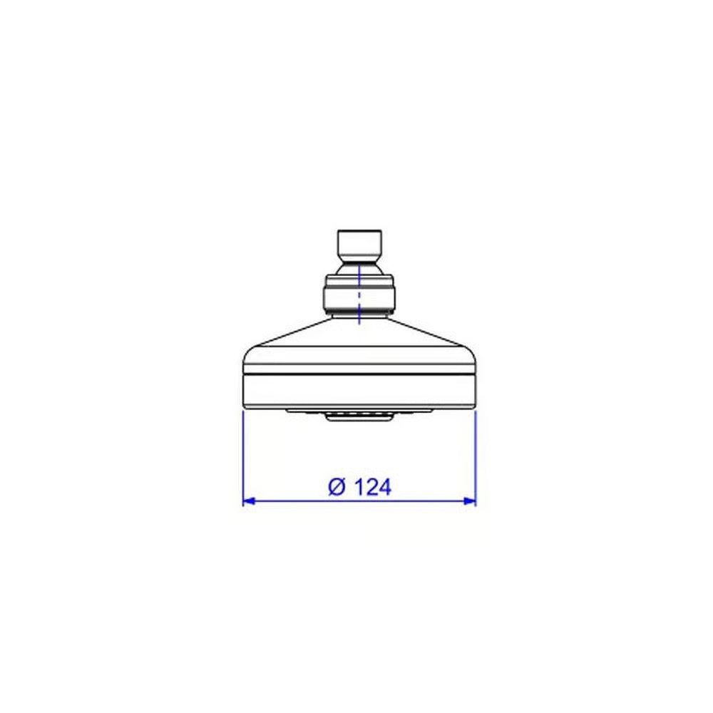 Chuv S/ Tubo Acqua Plus Cr 1990 Cst Deca