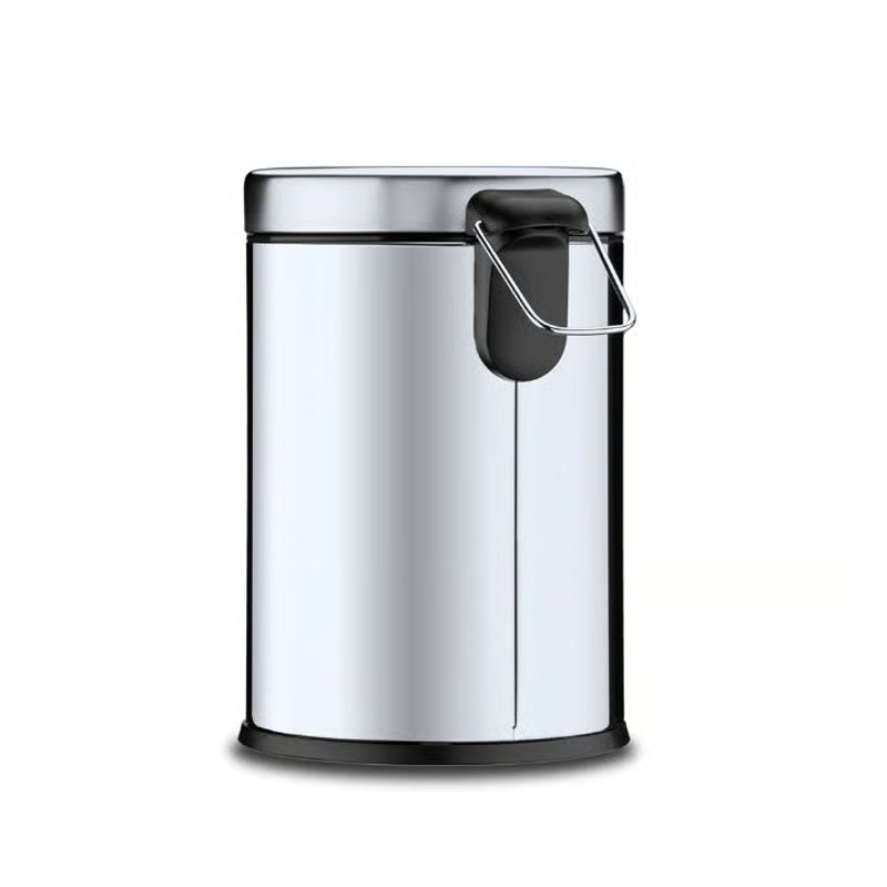 Lixeira Inox C/ Pedal e Balde 3 Lts Decorline
