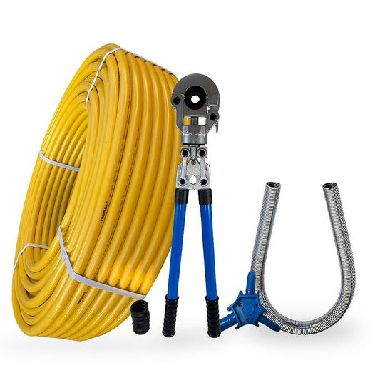 Kit 50mt Tubo 20mm + Alicate 16/20/26/32mm + Mola 20mm + Escareador