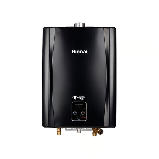 Aquecedor a Gás GLP Rinnai REU E21 FEHP Black 21 Litros