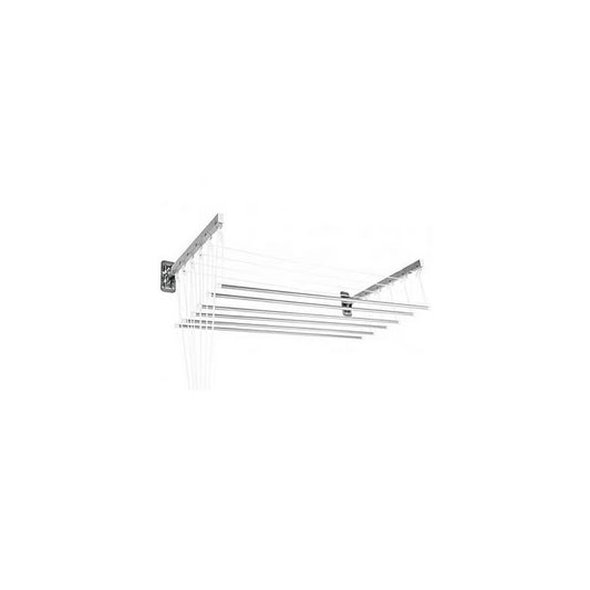 Varal Pratico 1,20mt Aluminio Teto / Parede