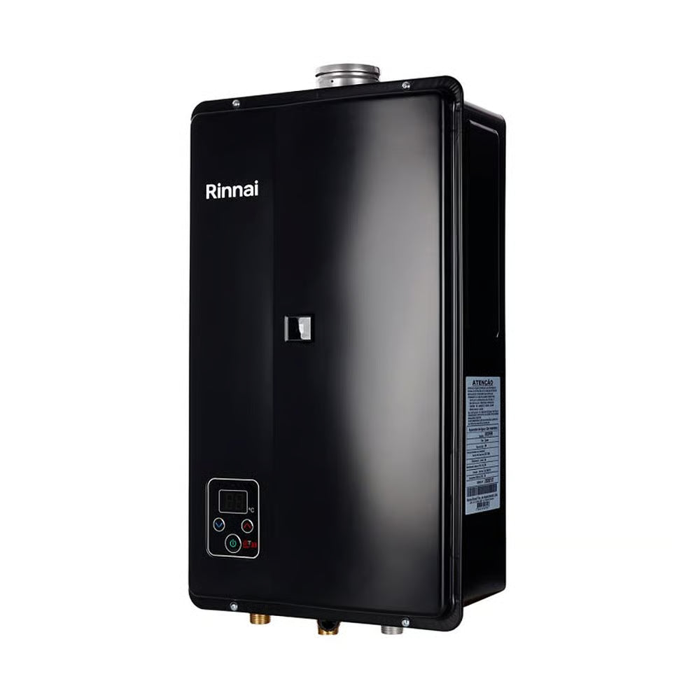 Aquecedor a Gás GLP Rinnai E33 FEHP Black 32,5 Litros