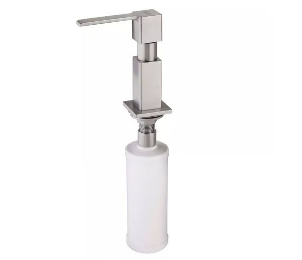 Dosador de Sabao Aco Inox Escovado Quadrado - Franke