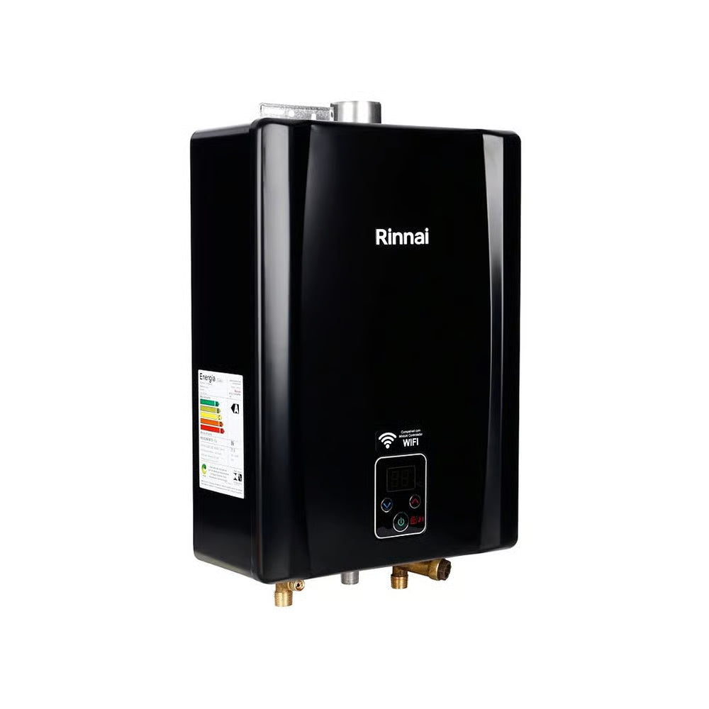 Aquecedor a Gás GLP Rinnai REU E21 FEHP Black 21 Litros