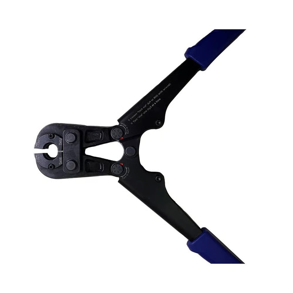 Kit Alicate Prensa Tubo Pex 16mm + Tesoura Corta Tubo + Escareador+ Mola