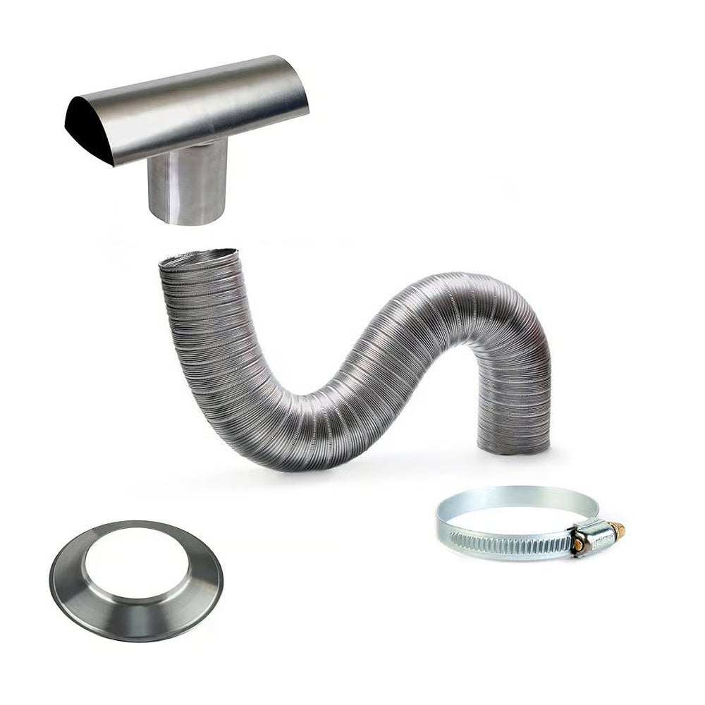 Kit de Exaustao Aquecedor 60 Mm