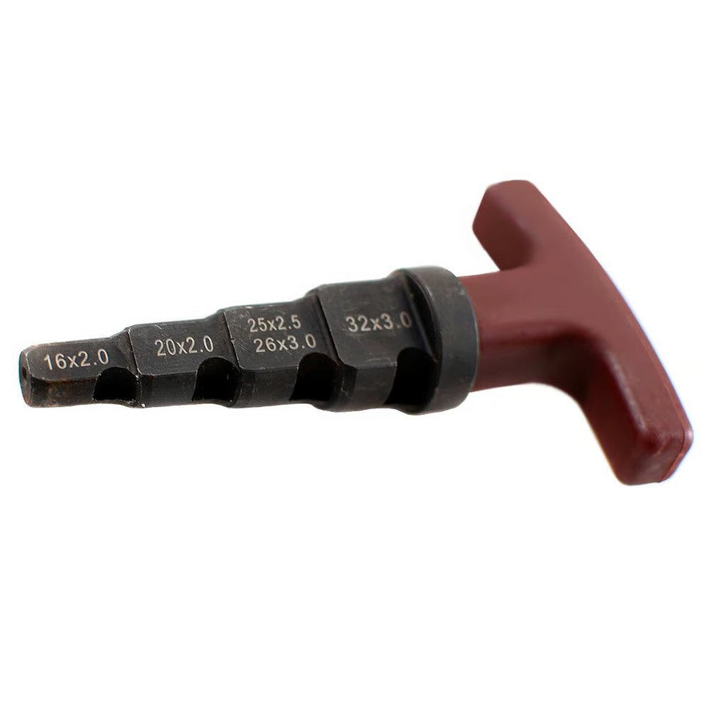 Escareador Conico P/ Tubos Pex 16mm, 20mm, 25mm, 26mm e 32mm Tudogas