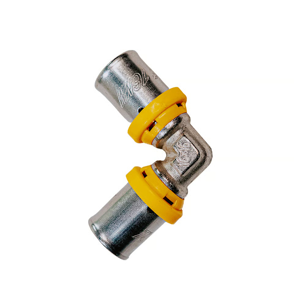 Cotovelo 16 x 16mm para Tubo Pex Gás Tudogás