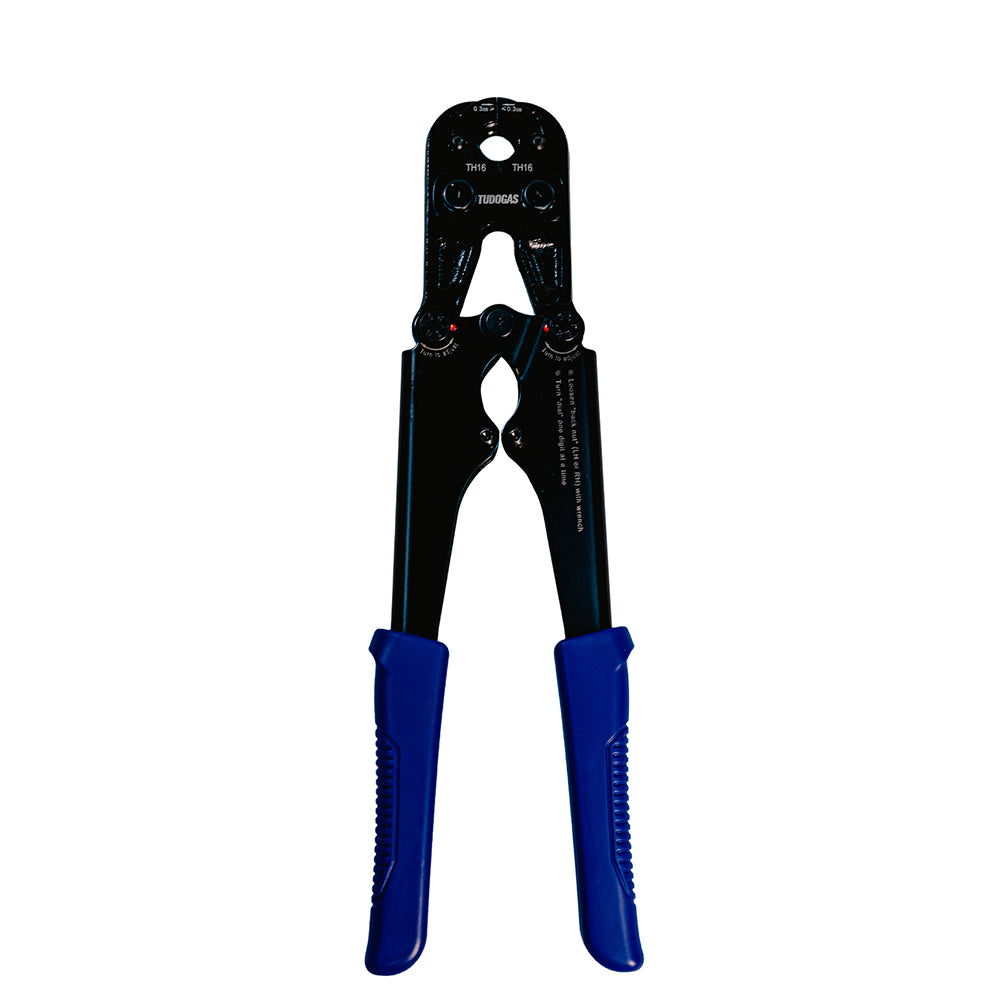Alicate P/ Prensar Conex (th) Pex 16mm e 20mm Tudogás (2 Anilhas)