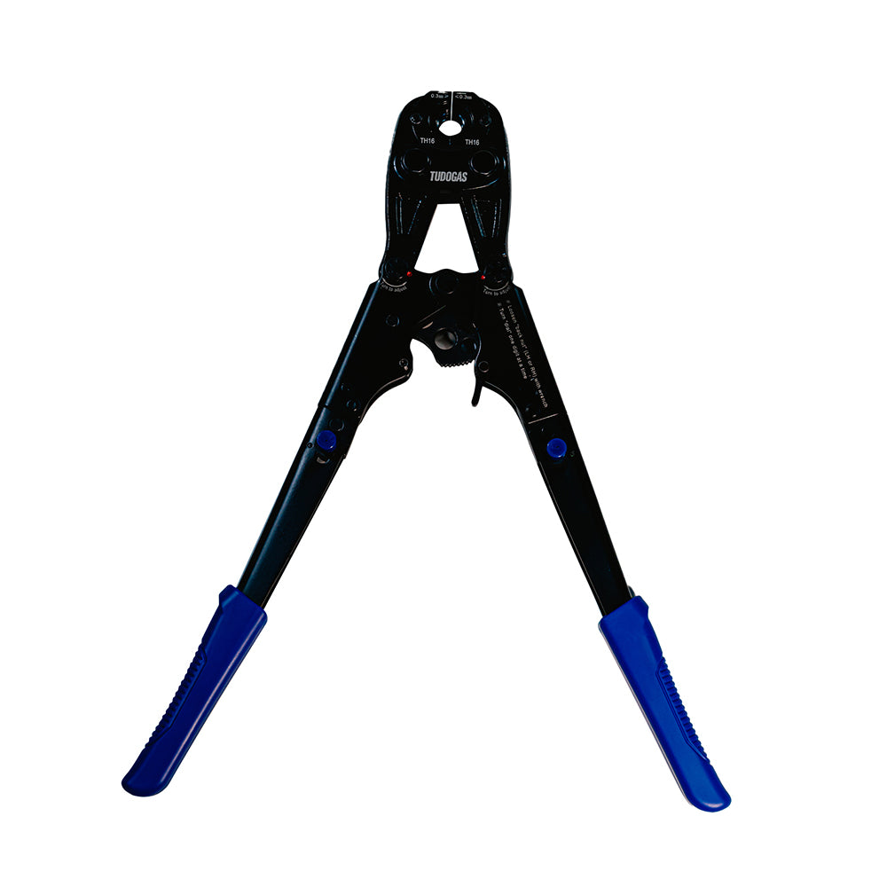 Alicate P/ Prensar Conex (th) Pex 16mm, 20mm e 26mm *fixo* Tudogás (3 Anilhas)