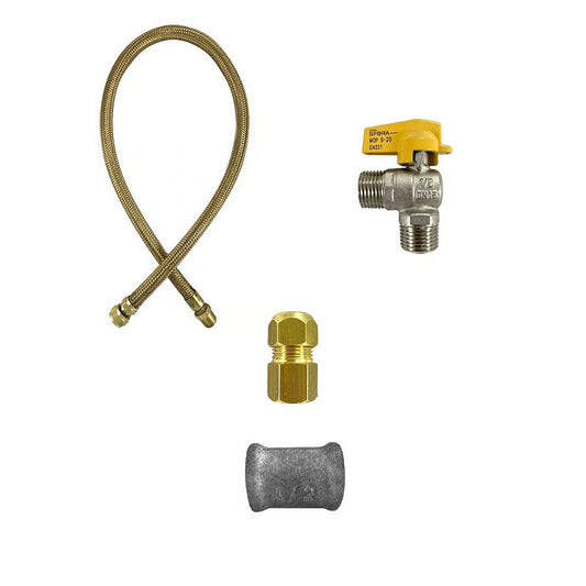 Kit Instalação de Gás para Cooktop Fogão ou Forno