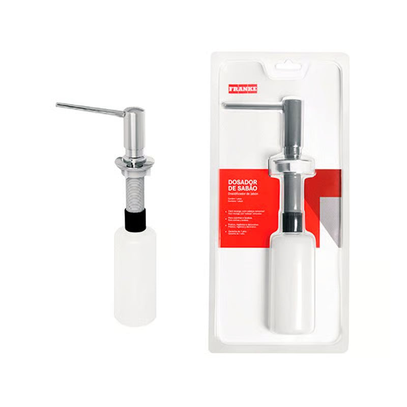 Dosador de Sabao Liquido Cromado - Franke