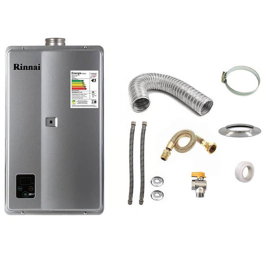 Aquecedor E270 Gn Prata + Kit de Instalação