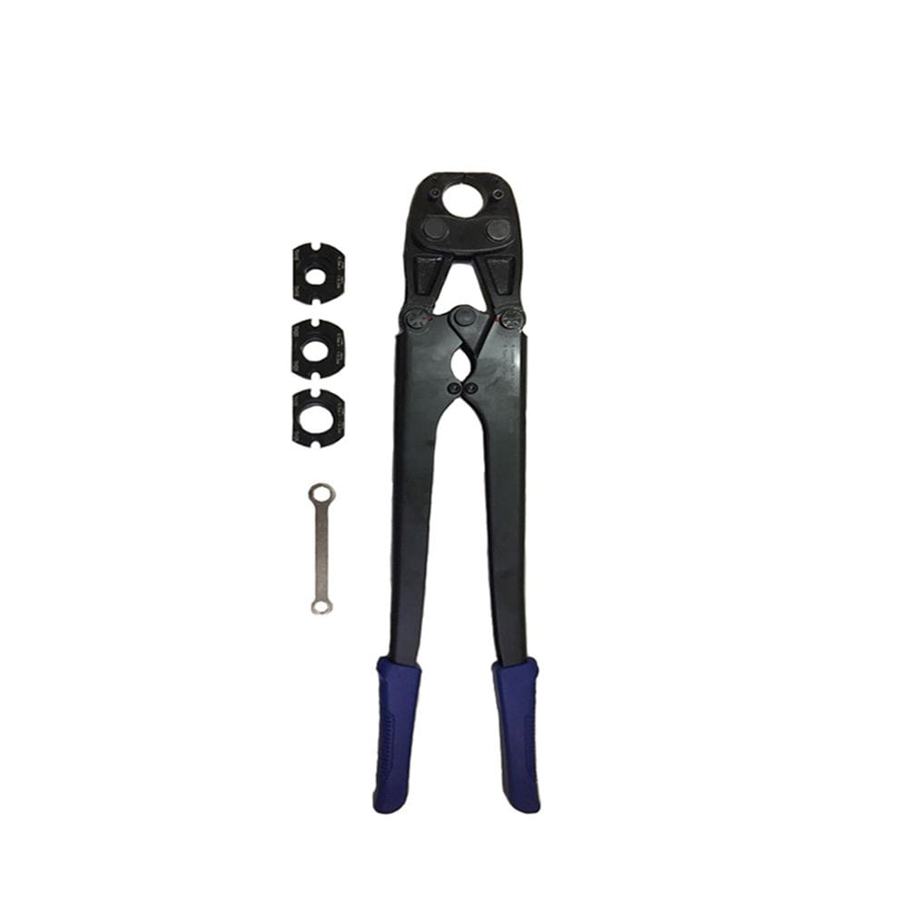 Kit Alicate Prensa Tubo Pex 16/20/26mm + Escareador 16/20/26mm