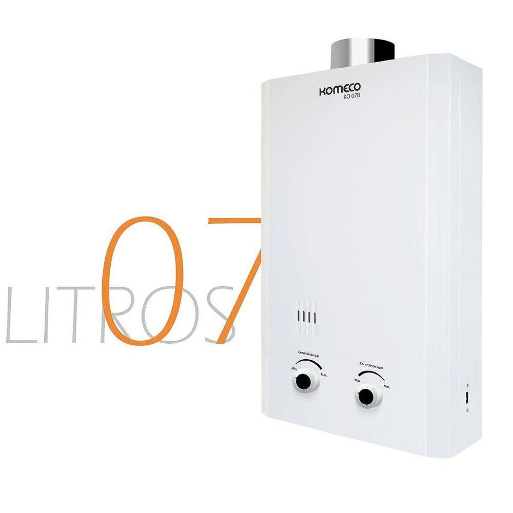 Aquecedor a Gás GN Komeco Fluxo Balanceado KO 07B Branco