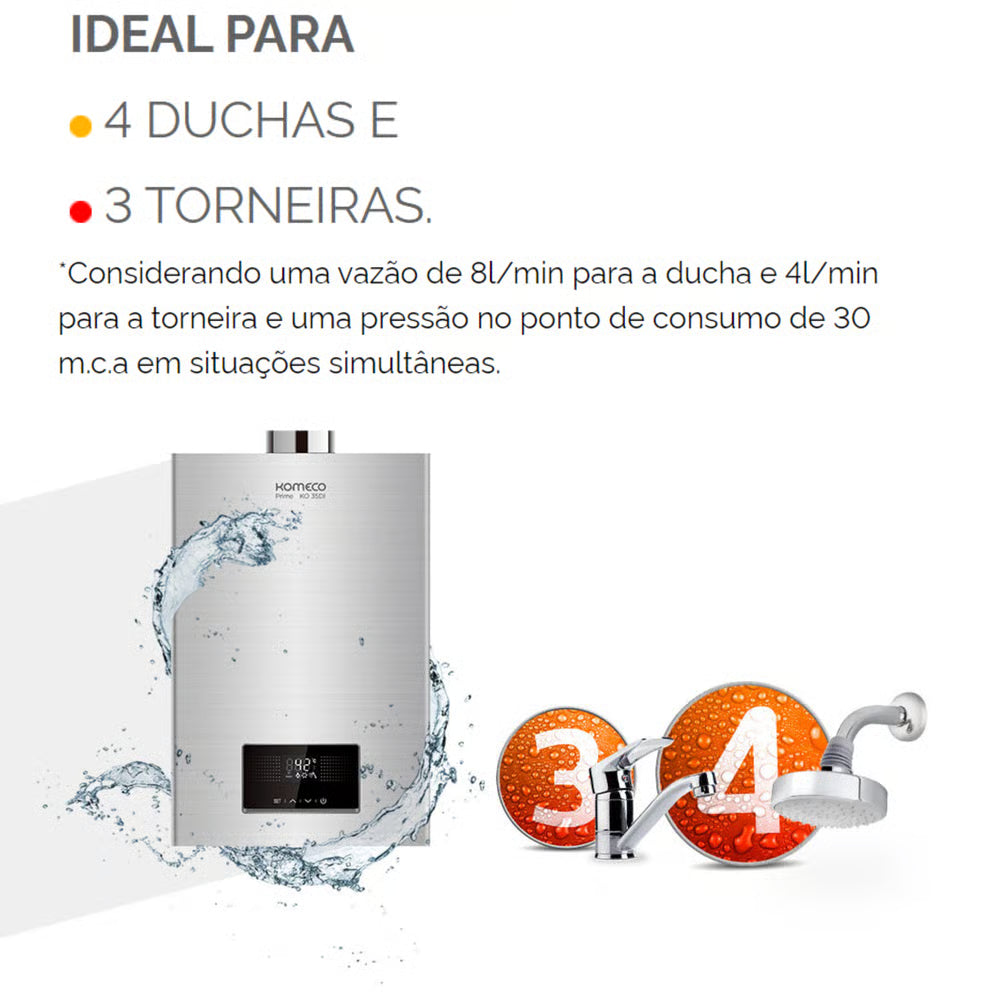 Aquec Komeco Ko 45 Di Prime Gn (inox)