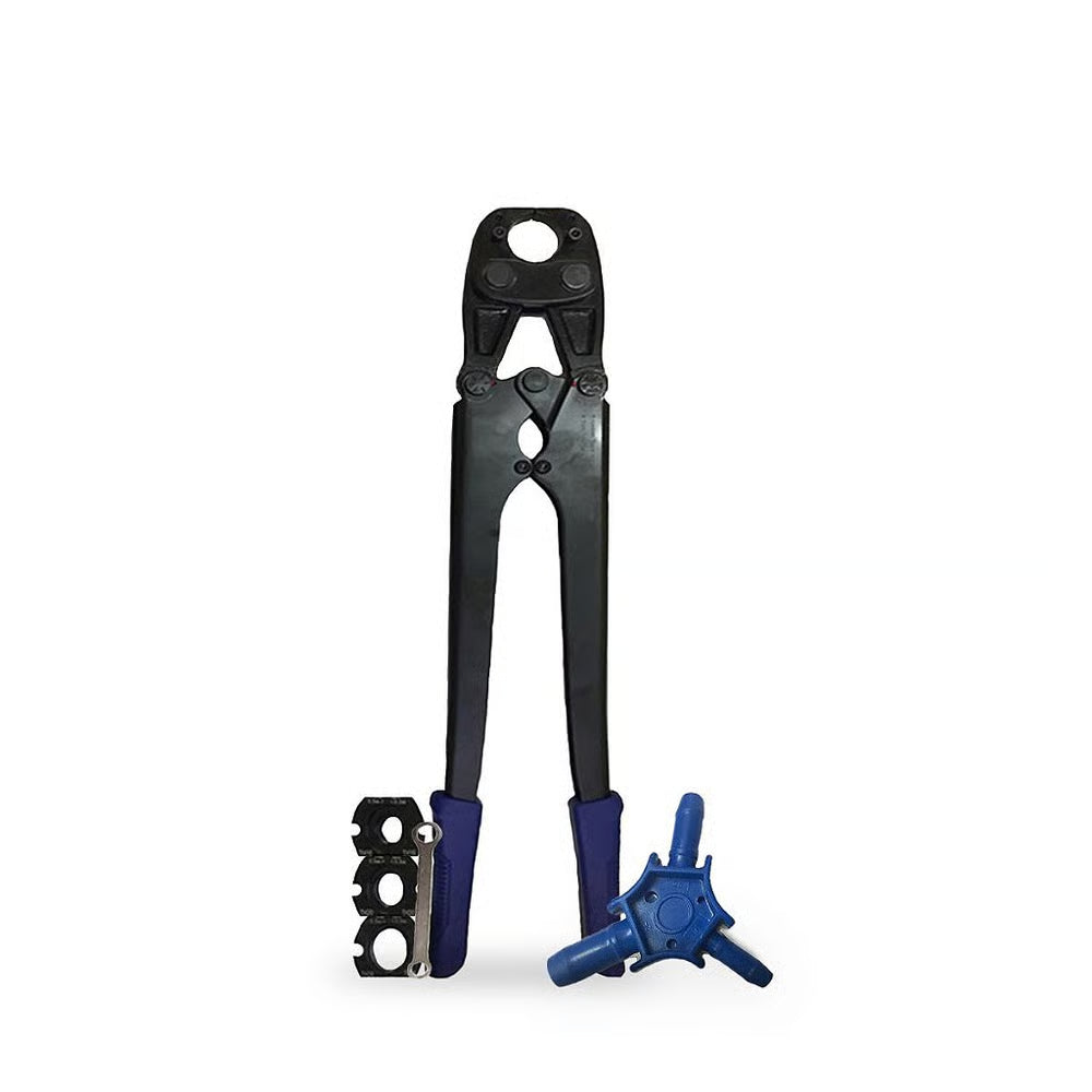Kit Alicate Prensa Tubo Pex 16/20/26mm + Escareador 16/20/26mm