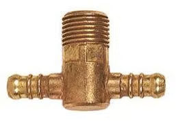 Tee Bm 3/8 X 1/2 Npt X Bm 3/8