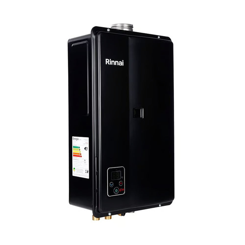 Aquecedor a Gás GLP Rinnai E33 FEHP Black 32,5 Litros