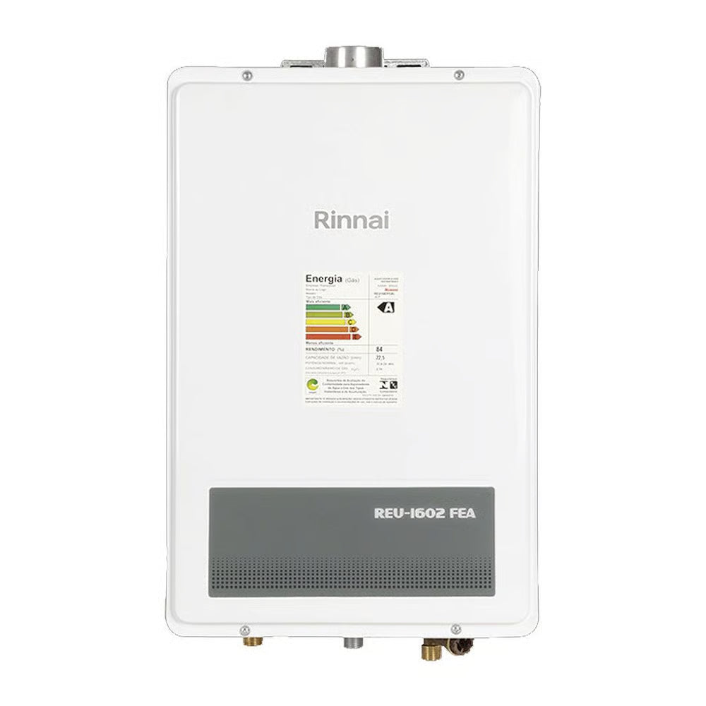 ** Aquecedor a Gas Reu-1602 Fea 22,5l Gn Bivolt (controle C/ Fio) Rinnai