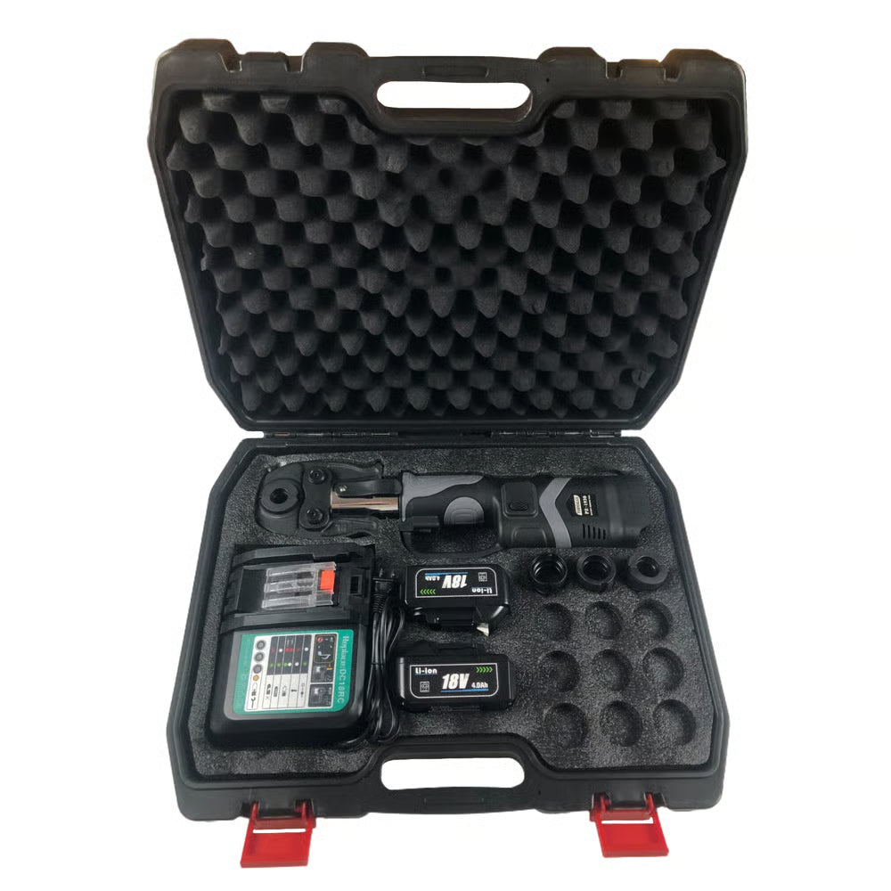 Alicate Bateria P/ Prensar Conex (th) Pex 16mm, 20mm, 26mm e 32mm Tudogás