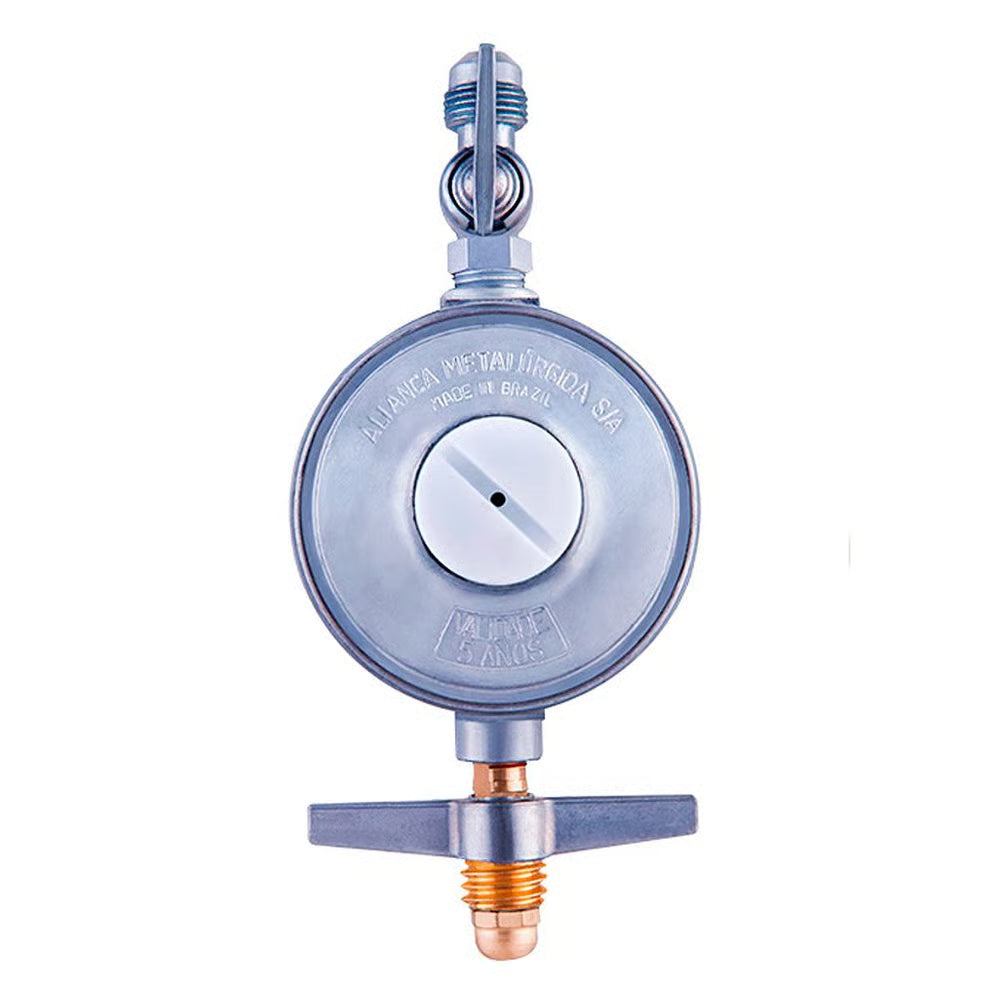 Regulador Aliança 503/18 para Gás 3/8 Sae 5kg