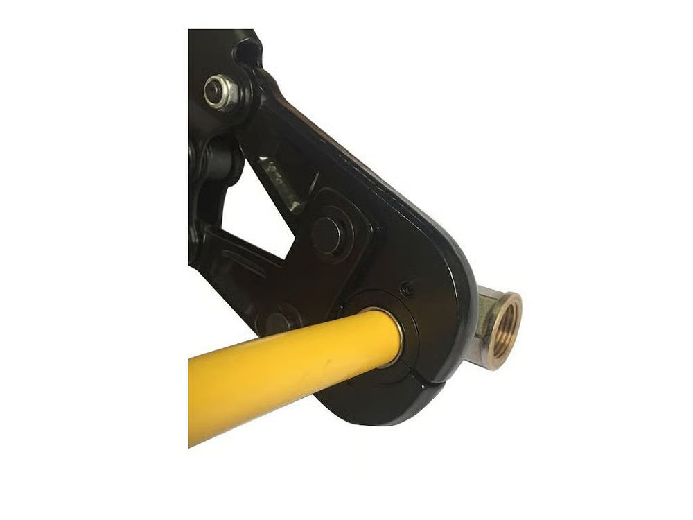 Alicate Prensa Tubo Pex 16mm + Mola Curva Tudogás
