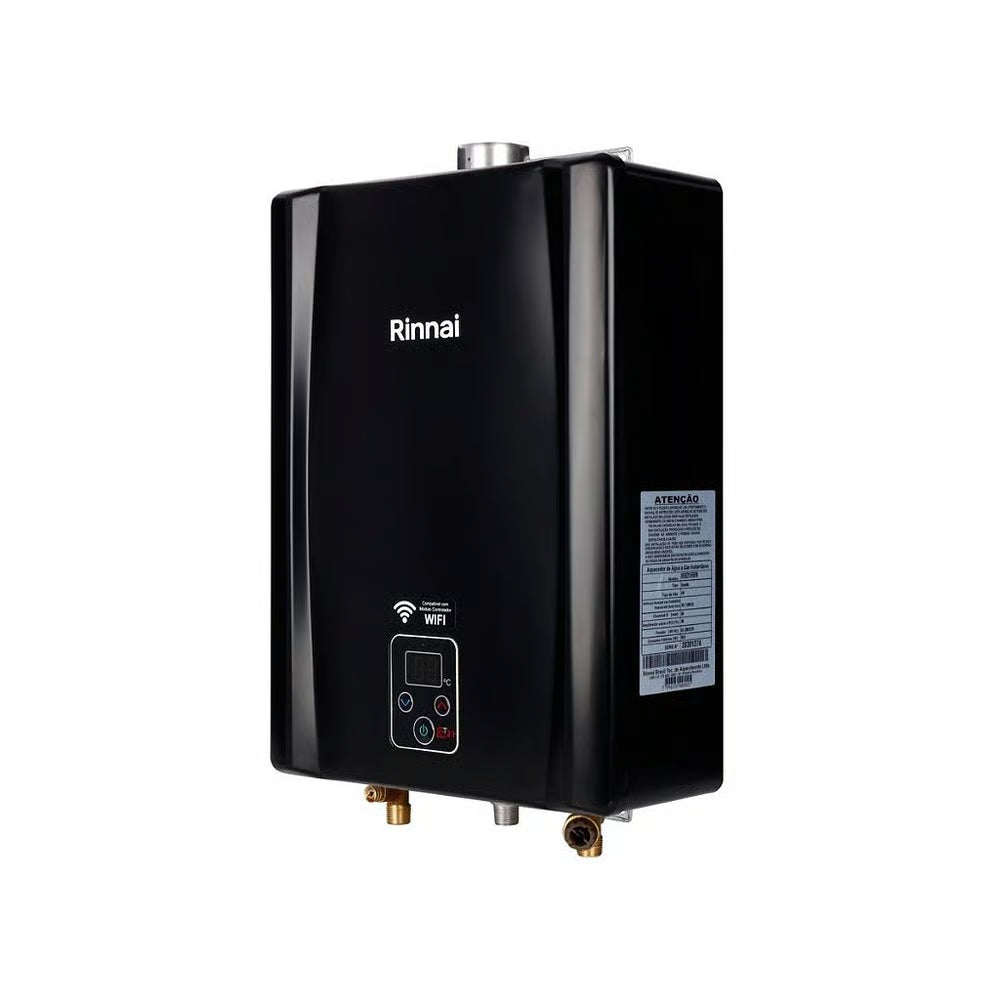 Aquecedor a Gás GLP Rinnai REU E21 FEHP Black 21 Litros