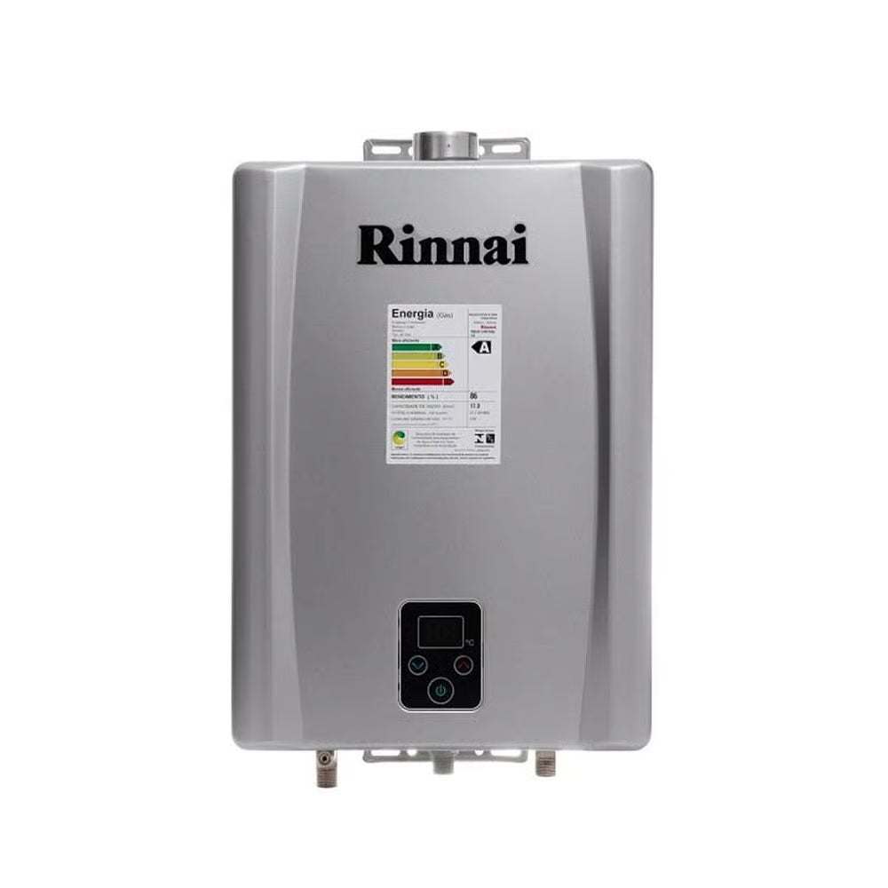 Aquecedor E17 Glp Prata + Kit de Instalação