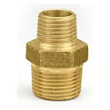 NIPLE 3/4 NPT X 1/2 NPT LATÃO