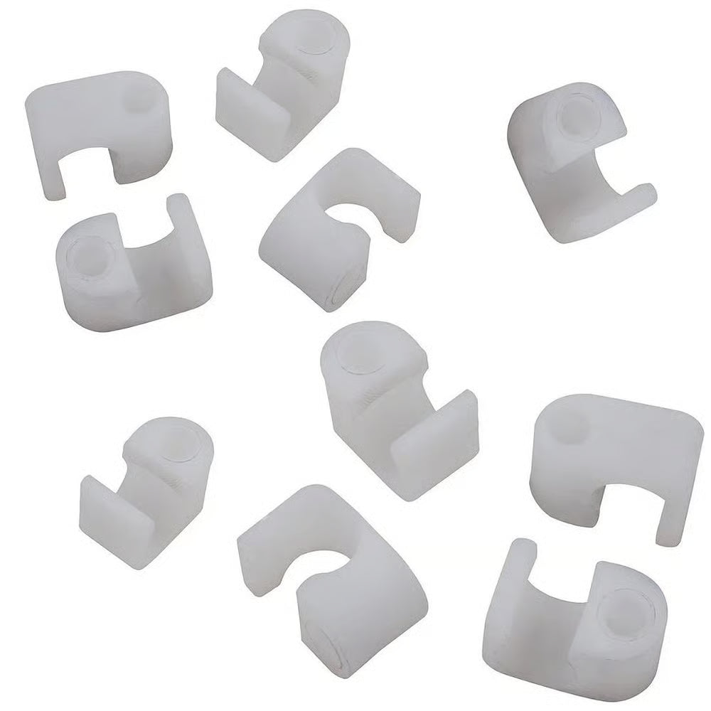 Suporte de Parede para Tubos 20mm 10 Unidades