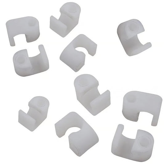 Suporte de Parede para Tubos 20mm 10 Unidades